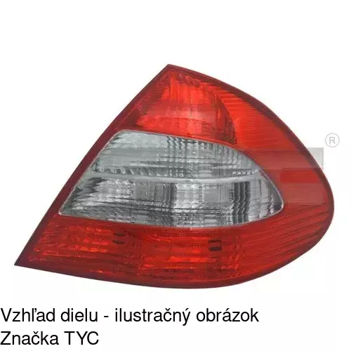 Zadné svetlo POLCAR 501787-X