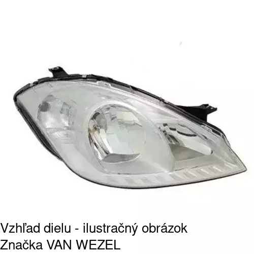 Hlavný reflektor POLCAR 502110-U - obr. 5