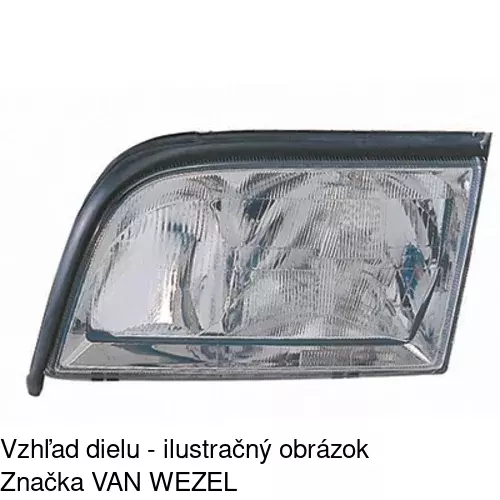 Hlavný reflektor POLCAR 5024093E - obr. 3