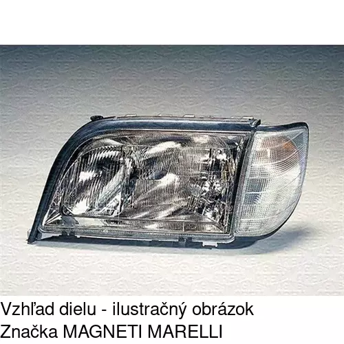 Sklo reflektora POLCAR 5024121U