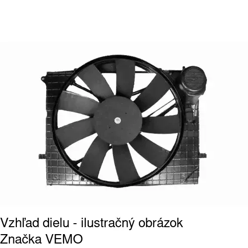 Ventilátory chladičov POLCAR 502523W1