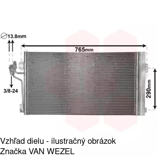 Chladiče klimatizácie POLCAR 5040K8C2S - obr. 2