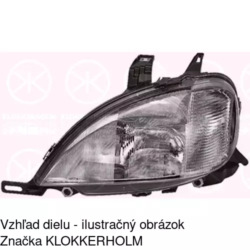 Hlavný reflektor POLCAR 5044091H - obr. 4