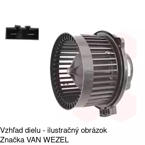 Ventilátory kúrenia POLCAR 5044NU-2