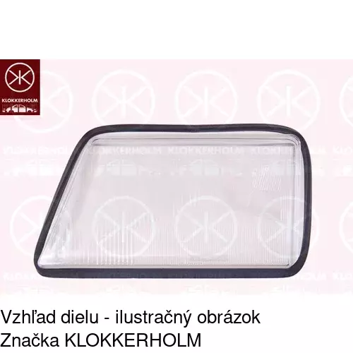 Sklo reflektora POLCAR 5062120E - obr. 2