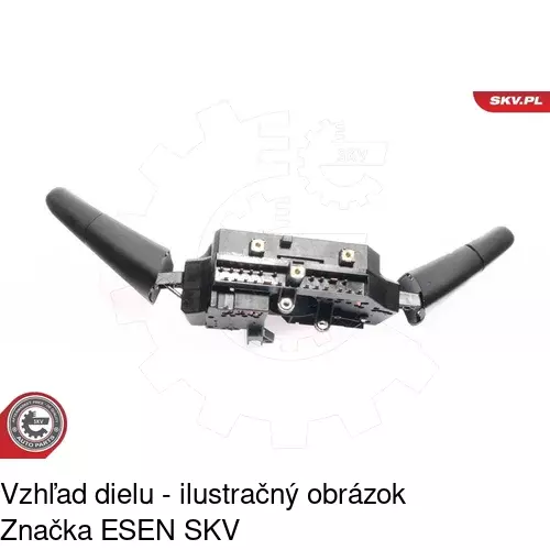 Združený prepínač POLCAR 5062PZ-4 - obr. 5