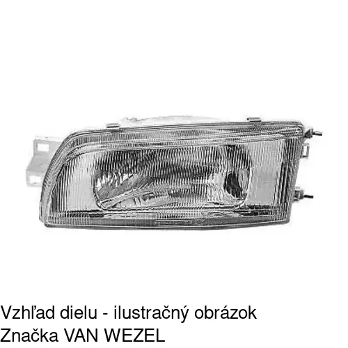 Hlavný reflektor POLCAR 5217100E - obr. 5