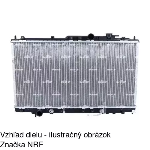 Chladiče vody POLCAR 5223081K