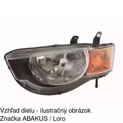 Hlavný reflektor POLCAR 524210-E - obr. 3