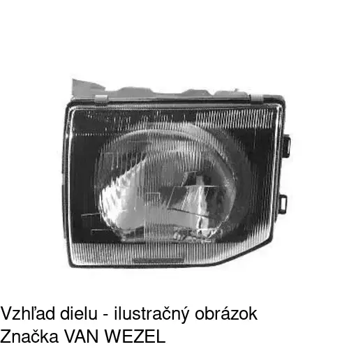 Hlavný reflektor POLCAR 527209-E - obr. 1