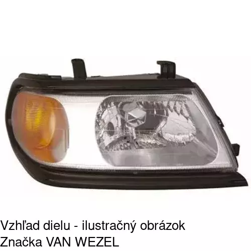 Hlavný reflektor POLCAR 5286101E - obr. 2