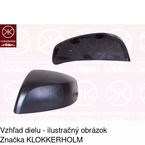 Rám vonkajšieho zrkadla POLCAR 550655TM - obr. 1