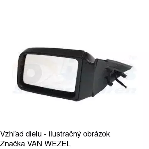 Vonkajšie zrkadlo POLCAR 5507526E - obr. 5