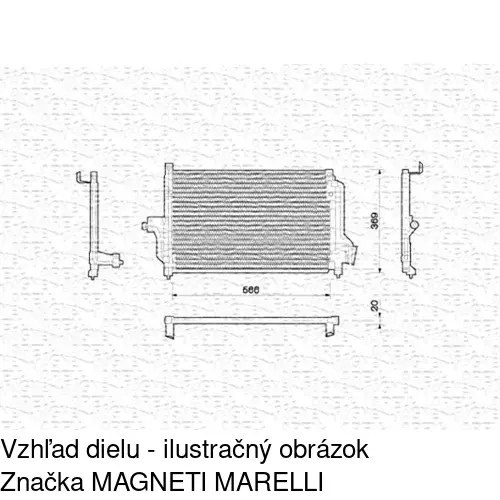 Chladiče klimatizácie POLCAR 5507K8C1S