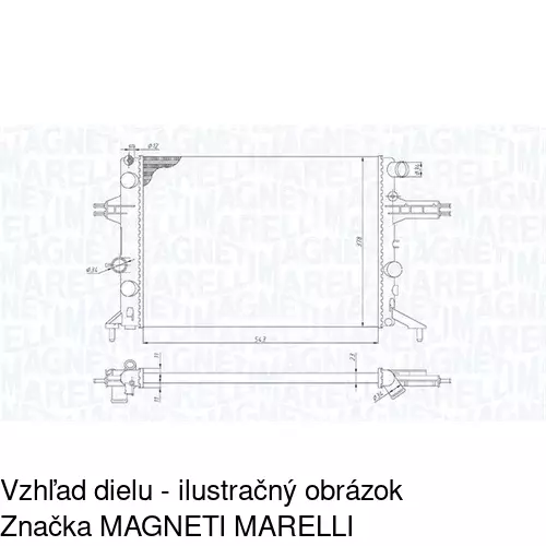 Chladiče vody POLCAR 5508081X - obr. 4