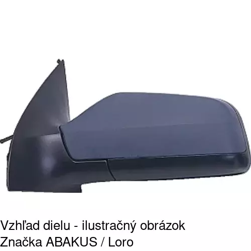 Rám vonkajšieho zrkadla POLCAR 550856TE