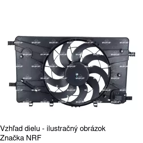 Ventilátory chladičov POLCAR 551123W6 - obr. 1