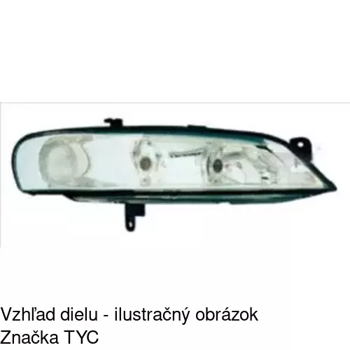 Hlavný reflektor POLCAR 5517090E