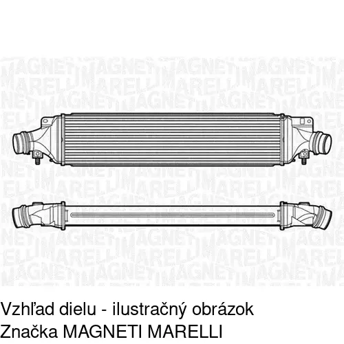 Chladiče vzduchu (Intercoolery) POLCAR 5558J83X