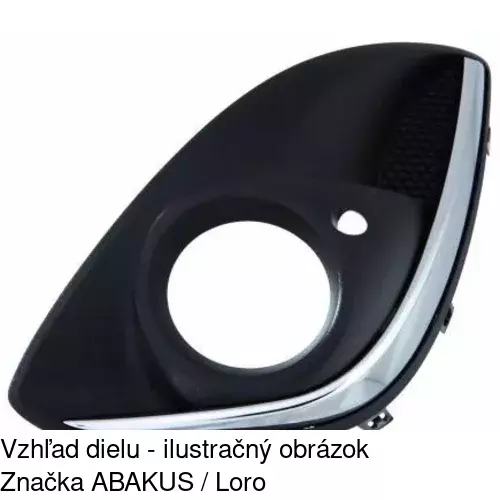 Kryt v nárazníku POLCAR 55B1273J - obr. 1