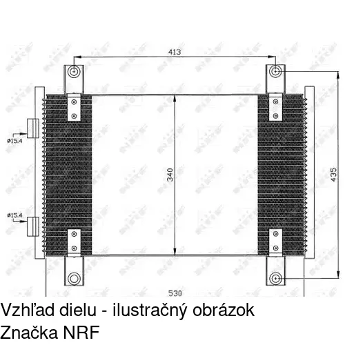 Chladiče klimatizácie POLCAR 5702K8C2 - obr. 2