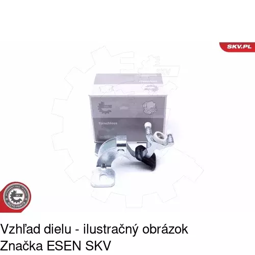 Vozík - kolieska pant posuvných dverí POLCAR 5702Z-70 - obr. 2