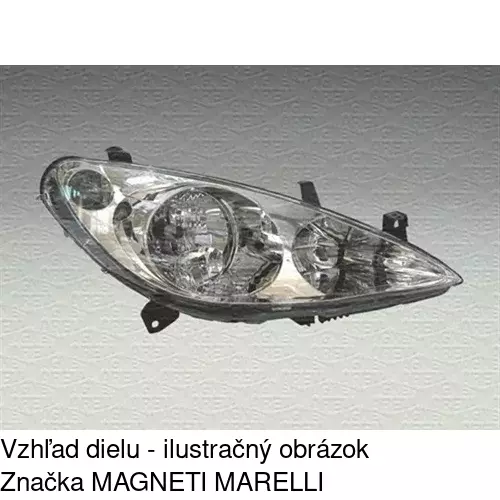 Hlavný reflektor 5710103E /POLCAR/ - obr. 4