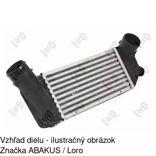 Chladiče vzduchu (Intercoolery) POLCAR 5710J81X - obr. 3