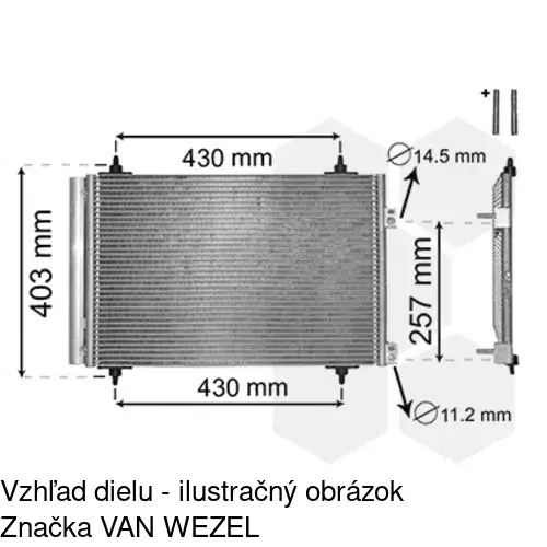 Chladiče klimatizácie POLCAR 5711K8C2S - obr. 5