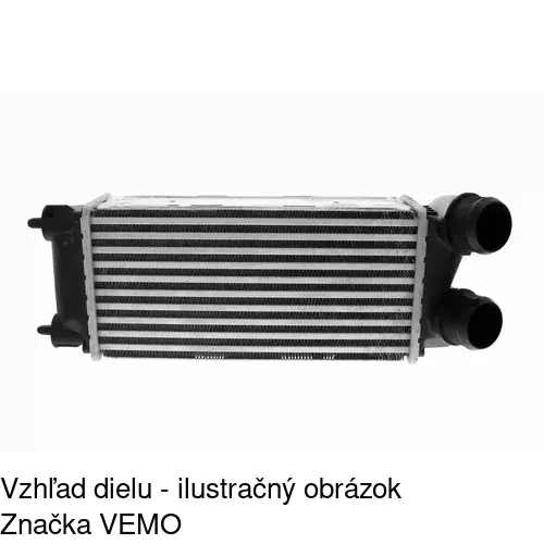 Chladiče vzduchu (Intercoolery) POLCAR 5712J8-1 - obr. 1