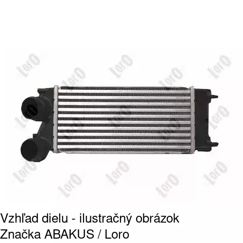 Chladiče vzduchu (Intercoolery) POLCAR 5712J8-1 - obr. 3