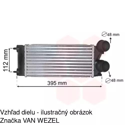 Chladiče vzduchu (Intercoolery) POLCAR 5712J8-1 - obr. 4