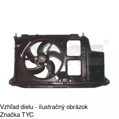 Ventilátor bez krytu / podpery POLCAR 572323U2 - obr. 5