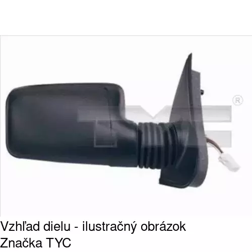 Vonkajšie zrkadlo POLCAR 5745515E