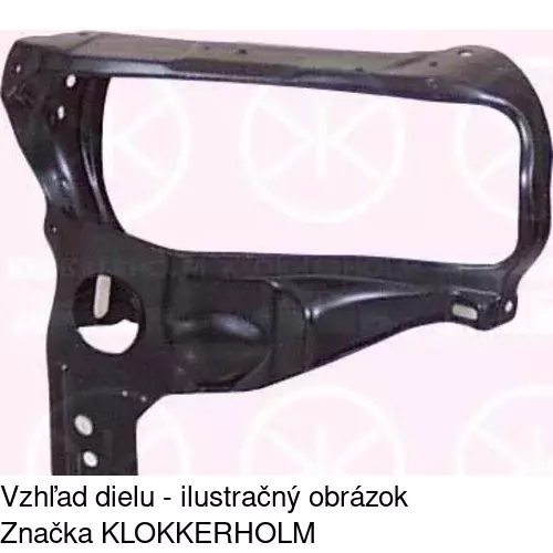 Držiak predného pásu POLCAR 574604-6