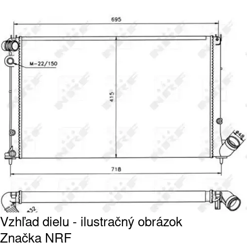 Chladiče vody POLCAR 574608A3