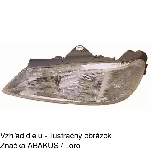 Hlavný reflektor POLCAR 574610-U - obr. 2