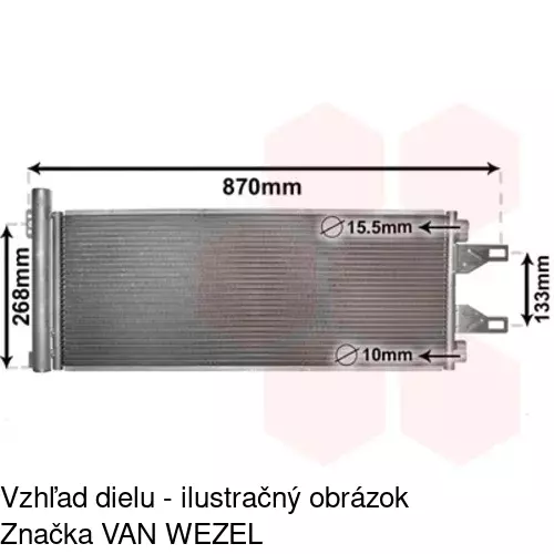 Chladiče klimatizácie POLCAR 5770K8C2S - obr. 3