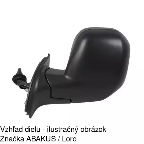 Vonkajšie zrkadlo POLCAR 579051-M - obr. 5