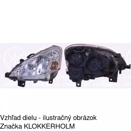 Hlavný reflektor POLCAR 579210-V - obr. 1