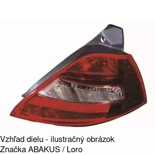 Zadné svetlo POLCAR 601388-E