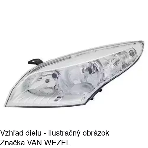 Hlavný reflektor POLCAR 6014090E - obr. 5