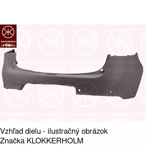 Zadný nárazník POLCAR 601496-1