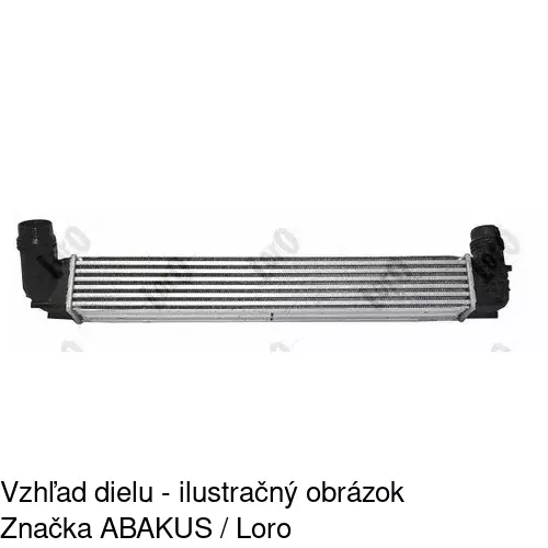 Chladiče vzduchu (Intercoolery) POLCAR 6014J8-2 - obr. 4