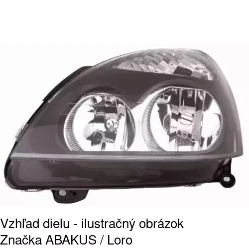 Hlavný reflektor POLCAR 6016090E - obr. 1