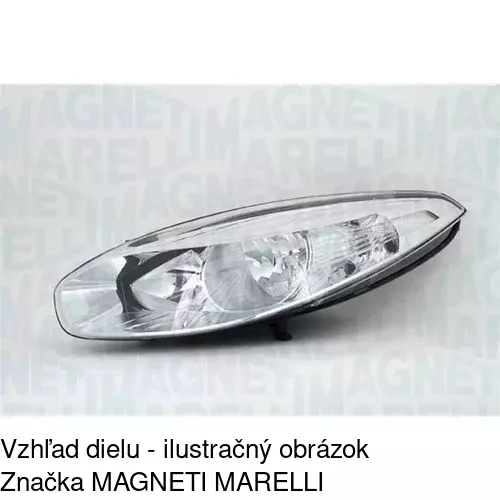 Hlavný reflektor POLCAR 603509-E - obr. 2