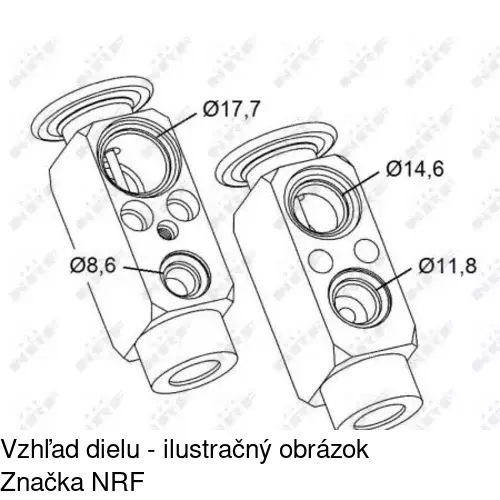 Expanzný ventil POLCAR 6036KZ-1 - obr. 2