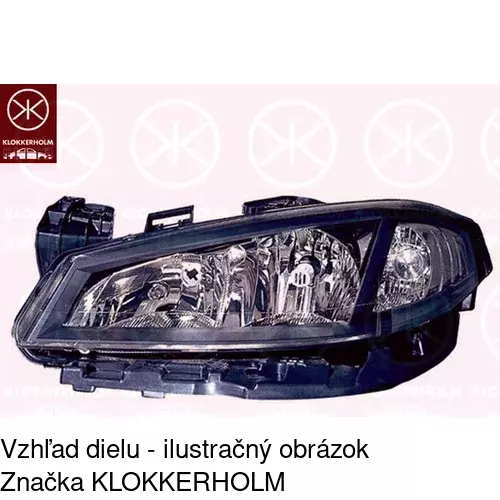 Hlavný reflektor POLCAR 603810-V - obr. 1