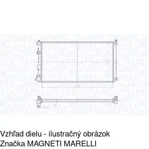 Chladiče vody POLCAR 604208A2 - obr. 3