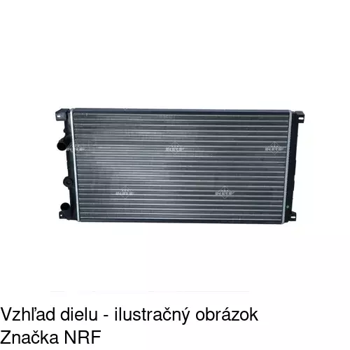 Chladiče vody POLCAR 604208A3 - obr. 2